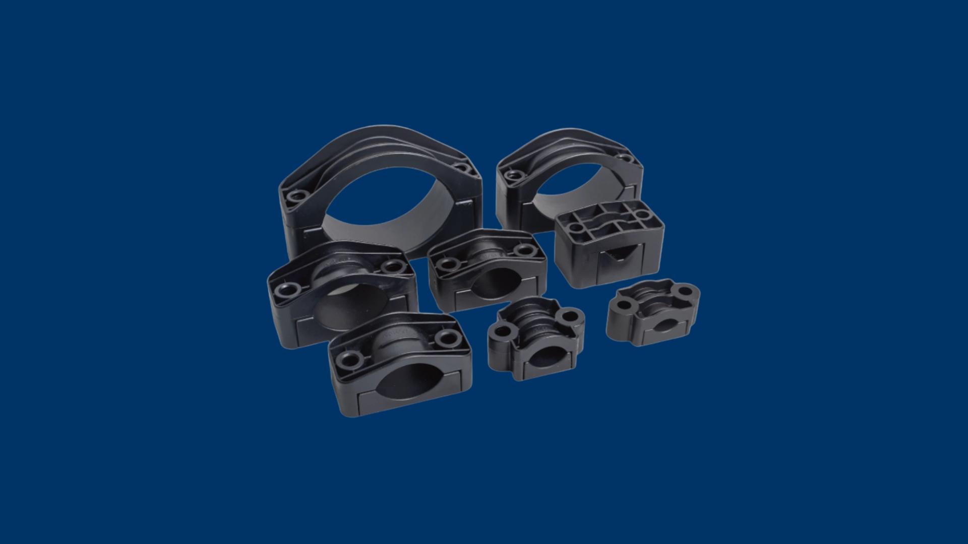 Rear view of the clip